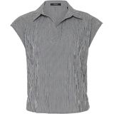 OPUS Blouse blauw (Maat: 34) - Streep - Halslijn: V-hals,