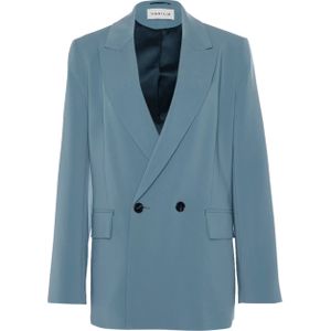 Vanilia Blazer blauw (Maat: 38)