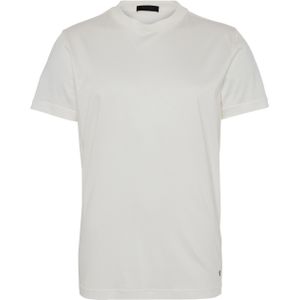 Outfit Italy T-shirt ecru (Maat: XL) - Effen - Halslijn: Ronde hals,