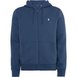 Ralph Lauren Heren vest blauw (Maat: L) - Effen - Halslijn: Capuchon,