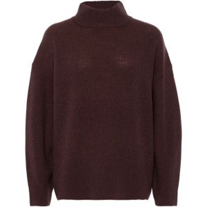 FFC Fashion Trui bruin (Maat: XS) - Effen - Halslijn: Opstaande kraag,