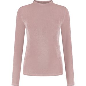 Amaya Amsterdam Top roze (Maat: XS) - Effen - Halslijn: Ronde hals,