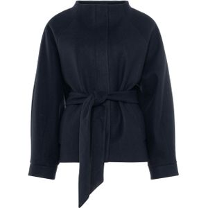 Rino & pelle Dames jas blauw (Maat: 38) - Effen