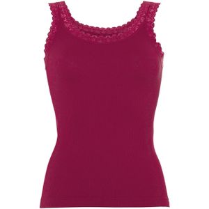 Tim & Simonsen - Frida Rib Top - Bordeaux - Dames