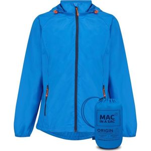 Mac in a Sac Jas blauw (Maat: XL)