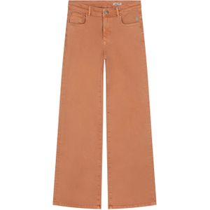 Indian Blue Jeans Joy wide fit broek oranje (Maat: 152)