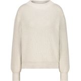 Monari - Trui - Wit - Gebreid