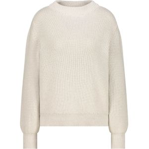 Monari - Trui - Wit - Gebreid