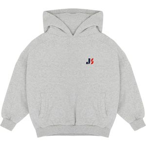 Jenest Hoodie grijs (Maat: 116) - Mélange - Halslijn: Capuchon,