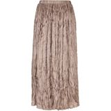 Esqualo - Dames Rok - Beige - Plooirok