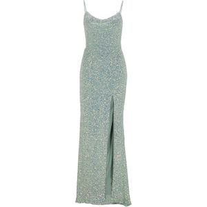 Heykyla Dames jurk groen (Maat: 32) - Halslijn: V-hals,