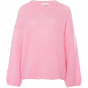 In Shape - Dames Trui - Roze - Effen - Ronde Halslijn