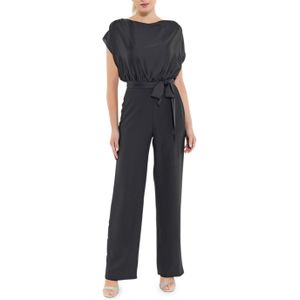 Swing Jumpsuit blauw (Maat: 42) - Halslijn: Ronde hals,