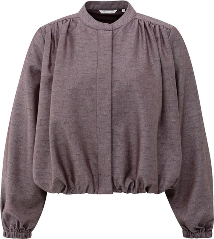 YAYA Blouse lange mouw 01-201194-511 Paars
