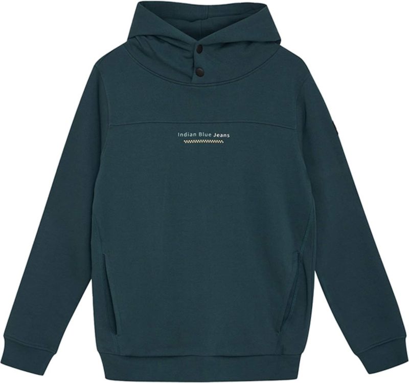 Indian Blue Jeans - Hoodie - Groen - Capuchon