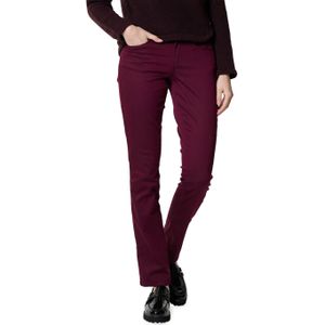Enjoy - 5 Pocket Super Stretch - Lang Dames Broek - Bordeaux