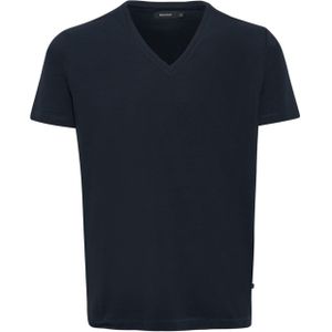 Matinique T-shirt blauw (Maat: XXL) - Effen - Halslijn: V-hals,