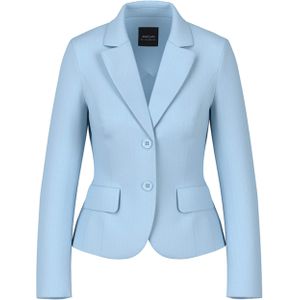 Marc Cain Additions Dames blazer blauw (Maat: 38) - Effen