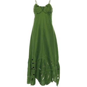 FARM Rio Jurk groen (Maat: XS) - Kant