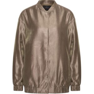 Aimée the Label Jas bruin (Maat: S) - Effen