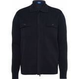 Blue Industry - Vest - Blauw - Effen - Pullover