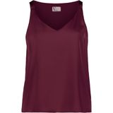 Top met bandjes en V-hals.