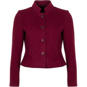 B Three Jas bordeaux (Maat: 38) - Effen