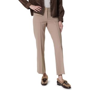 Cambio Farah patched pocket broek beige (Maat: 38-29) - Effen