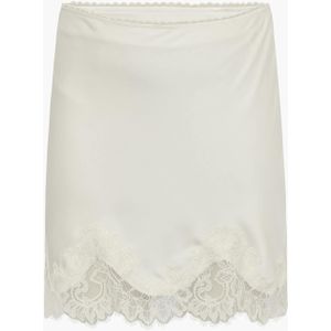 Envii Dames rok beige (Maat: 36) - Kant