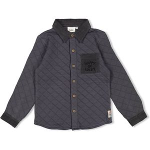 Sturdy Jongens overhemd lange mouw grijs (Maat: 128)