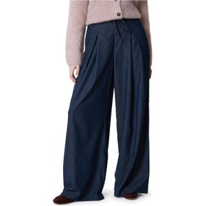 Aimée the Label Long broek blauw (Maat: XL) - Effen