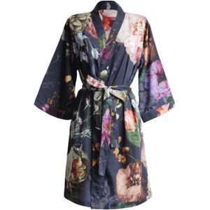 Essenza Dames ochtendjas blauw (Maat: S)