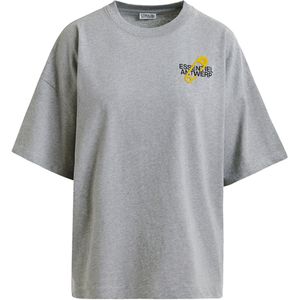 Essentiel Antwerp Dames t-shirt grijs (Maat: 38) - Halslijn: Ronde hals,