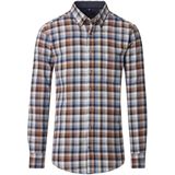 Casamoda - Casual Hemd Lange Mouw - Grijs - B.D. Casual Fit 454488200/750