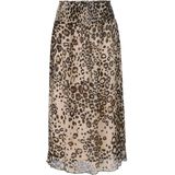 Marc Cain - Leo Midi Rok - Bruin - A-lijnrok