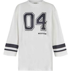 Modström - Longsleeve - Ecru - T-shirt - Ronde Halslijn