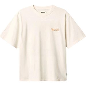 Woodbird T-shirt ecru (Maat: L) - Fotoprint - Halslijn: Ronde hals,