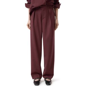 Closed, Dames, Broeken, Rood, Maat: W24 Wol,