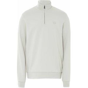 Lyle & Scott trui beige (Maat: S) - Effen - Halslijn: Opstaande kraag,