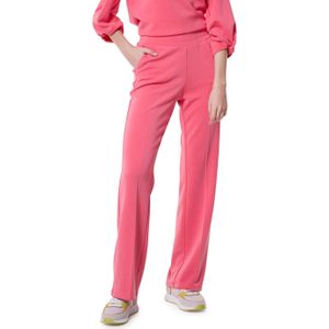 Esqualo Trousers jogger flair modal roze (Maat: M) - Effen