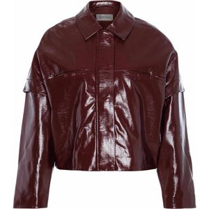 Karma Koma Jas bordeaux (Maat: S) - Lak