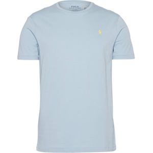 Ralph Lauren T-shirt blauw (Maat: L) - Effen - Halslijn: Ronde hals,