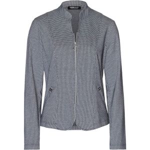 Frank Walder Blazer blauw (Maat: 40) - Halslijn: Opstaande kraag,