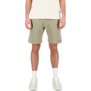 Airforce Short sweat pants korte broek beige (Maat: L)