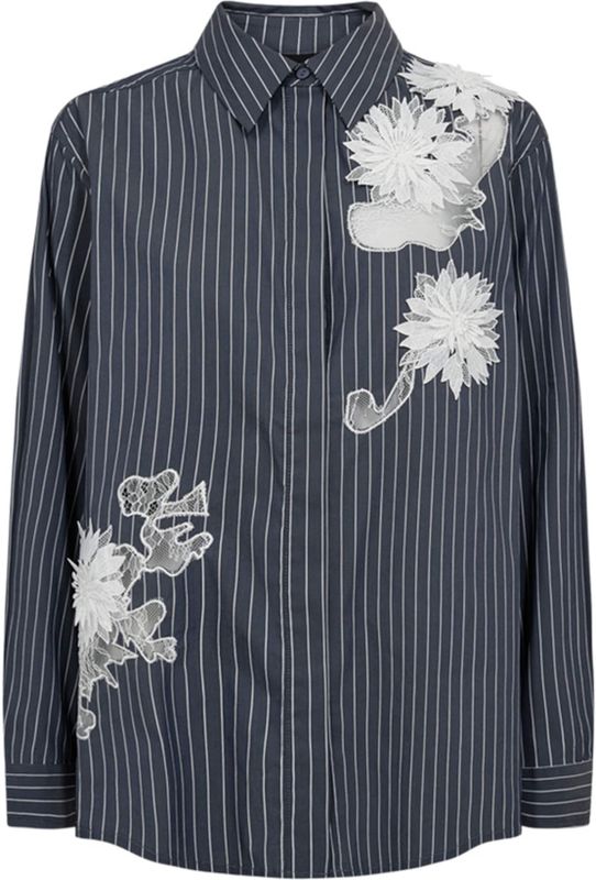 Cph Muse - CMSHIR-SHIRT - Blouse - Grijs - Lange Mouw