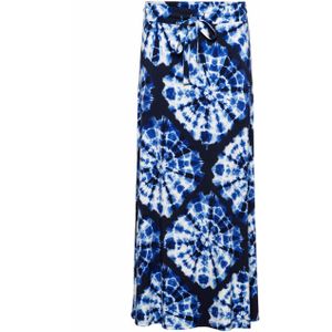 &Co Woman Rok blauw (Maat: 2XL) - Tie dye