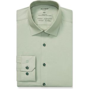 OLYMP - No. Six 24/Seven - Overhemd - Lindegroen - Super Slim - Urban Kent