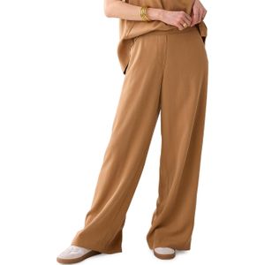 Summum Woman Tencel broek beige (Maat: 46) - Effen