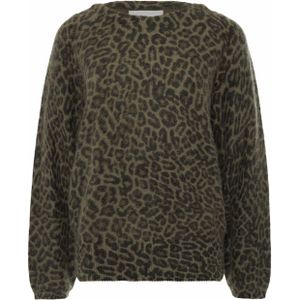 Bellerose Trui groen (Maat: M) - Halslijn: Ronde hals,