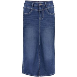 Geisha - Rok - Stonewash - Midi - Denim - Met Split